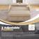 Pull Out Khaki Sofa 57.1" 2 Seater