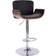 vidaXL Artificial Leather Black Bar Stool 42.9"