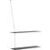 Woud Stedge Oak Black Lacquered Vägghylla 80cm