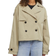 JJXX Carlie Short Trench Coat - Beige/Twill