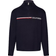 Tommy Hilfiger Global Stripe Half Zip Mock Turtleneck Jumper - Desert Sky