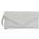 Aldo Mallasvex Envelope Clutch - Light Silver