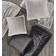 Catherine Lansfield Velvet And Faux Fur Soft Blankets Silver, Grey (200x150cm)