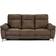 Selma Brown Sofa 222cm 3 personers