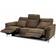 Selma Brown Sofa 222cm 3 personers