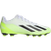 adidas X Crazyfast.4 FG - Cloud White/Core Black/Lucid Lemon