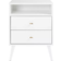 Prepac Milo White Bedside Table 40.6x57.2cm