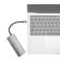 Caruba Premium 5 in 1 Slim USB C Hub Space Grey