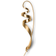 Jane Kønig Ringlet Left Earring - Gold