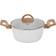 Gr8 Home Coconut Cookware Set with lid 7 Parts