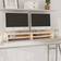 vidaXL Monitor Stand Natural Meuble TV 100x13cm