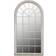 vidaXL Garden Mirror White Väggspegel 60x116cm