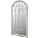 vidaXL Garden Mirror White Väggspegel 60x116cm