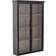 Bloomingville Hazem Black Glass Cabinet 81x122cm