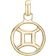 Christina Twin Pendant - Gold