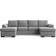 Scandinavian Choice Postage Light Grey Soffa 280cm 5-sits