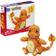 Mega Pokemon Jumbo Charmander Building Kit with 750 Compatible Bricks & Parts & Poké Ball