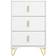 SoBuy Dreamland White Bedside Table 40x40cm