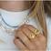 Stine A My Love Rock Ring - Gold/Green