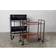 Ivy Bronx Servierwagen Yates Brown Trolley Table 43x66cm