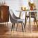 Dunelm Ariana Grey Kitchen Chair 82cm 2pcs