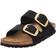 Birkenstock Arizona Big Buckle Nubuck Leather - Black