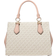 Michael Kors Marilyn Medium Logo Satchel - Vanilla/Soft Pink