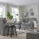 IKEA Ektorp Hakebo Dark Grey Soffa 218cm 3-sits