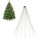 Goobay LED String Lights with Ring Black Luci dell'Albero di Natale 400 Lampade