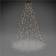 Goobay LED String Lights with Ring Black Luci dell'Albero di Natale 400 Lampade