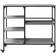 vidaXL Sonoma Grey Rullbord 45x100cm