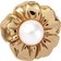 Christina Collect Flower Charm - Gold/Pearl