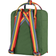 Fjällräven Kånken Rainbow Mini - Spruce Green/Rainbow Pattern