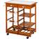 Homcom Rolling Honey Carrello Tavolo 37x74cm