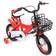 Trieban 30cm Children's Bicycle - Red Barncykel