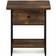Furinno Dario Amber Pine/Black Småbord 39.5x39.5cm