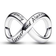 Pandora Forever Always Infinity Charm - Silver