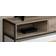 Monarch Specialties Plateau Dark Taupe TV Bench 47.5x20"