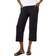 Hue The Curbside Cropped Wide Leg Legging - Black