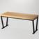 Williston Forge Hachiro Natural Wood Grain Settee Bench 50x50cm