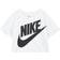 Nike Kid's Icon Futura Boxy T-shirt - White