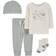 Carter's Baby Airplane Outfit Set 4-piece - Blue/Ivory