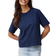 Gina Tricot Basic Tee Tops & Shirts - Blue