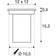SLV Solasto Stainless Steel Markbelysning 15.2cm