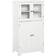 kleankin ‎UK834-3100331 White Storage Cabinet 60x108.5cm