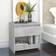 vidaXL 803451 Concrete Grey Sengebord 30x40cm