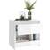 vidaXL 803455 High Gloss White Sengebord 30x40cm