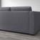 Ikea VIMLE Gunnared Medium Grey Sofa 322cm 4-Sitzer