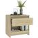 vidaXL 803449 Sonoma Oak Sengebord 30x40cm