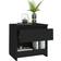 vidaXL 803445 Black Bedside Table 30x40cm